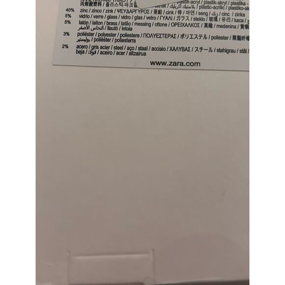 Nwt-Zara -PEARL JEWEL HEART NECKLACE - Picture 4 of 4